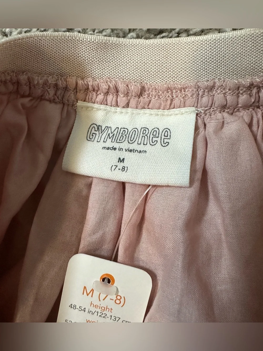 Gymboree Girls Pink Tulle Tutu Skirt NWT Size M 7/8